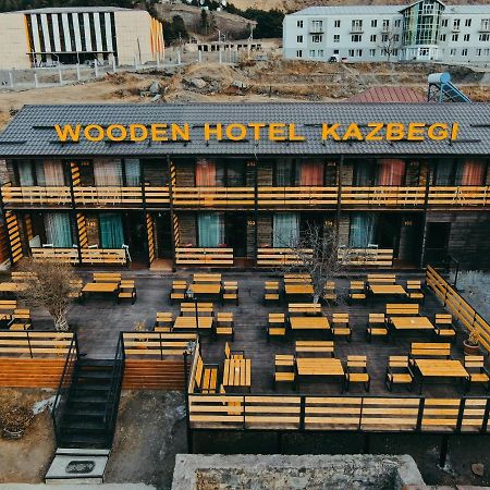 Wooden Hotel Kazbegi Bagian luar foto