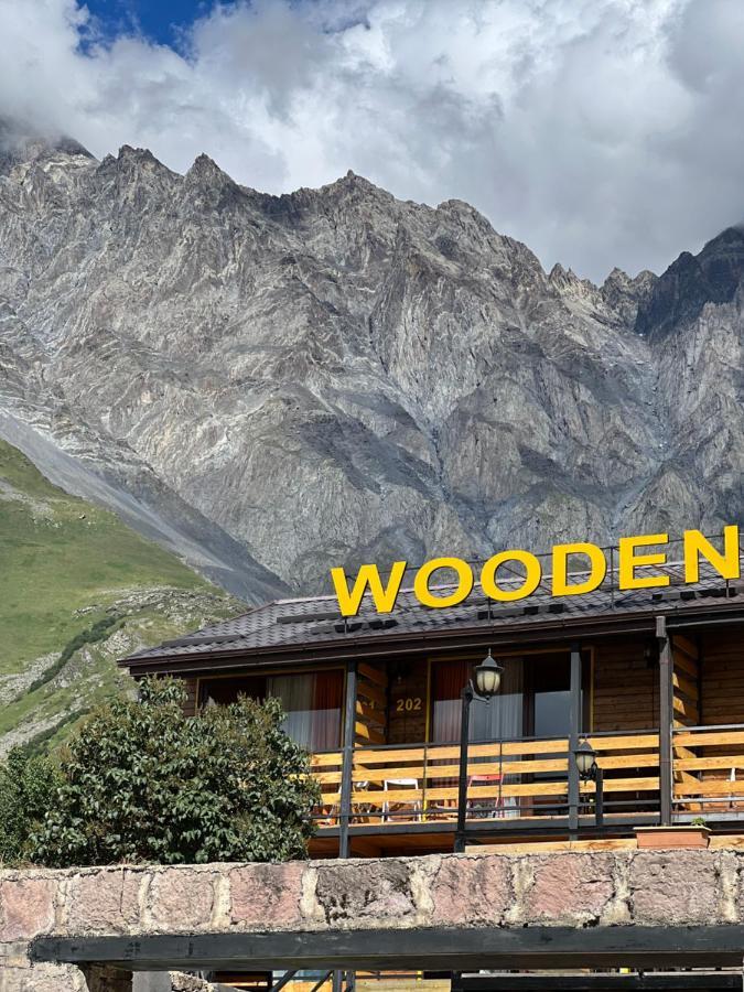 Wooden Hotel Kazbegi Bagian luar foto