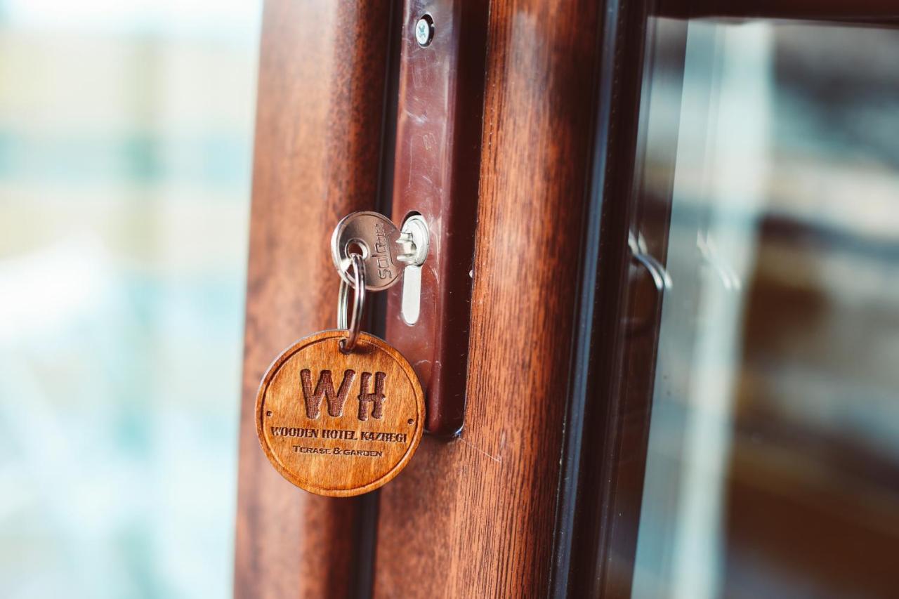 Wooden Hotel Kazbegi Bagian luar foto