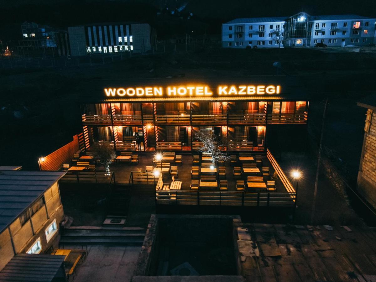 Wooden Hotel Kazbegi Bagian luar foto