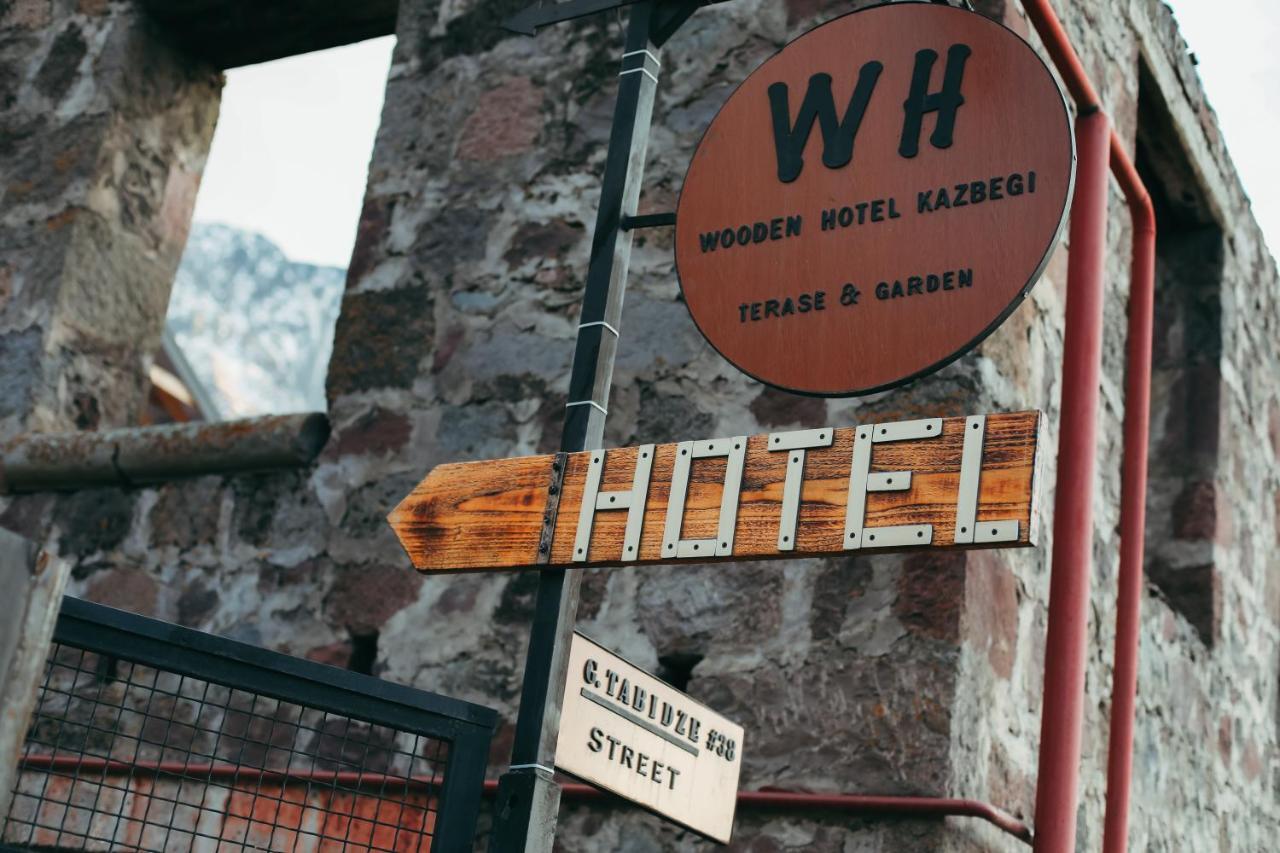 Wooden Hotel Kazbegi Bagian luar foto